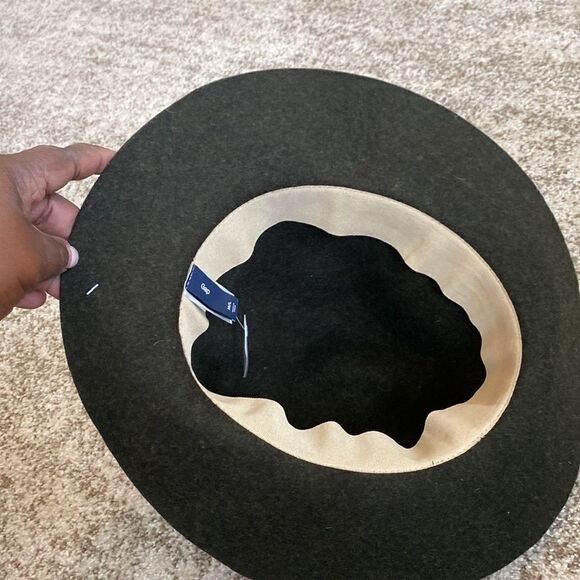 Gap Wool Moss Green Fedora Hat M.L - Picture 3 of 5